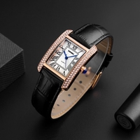 SKMEI 3ATM imperméable à la mode mode montre décontractée femmes montres à quartz montre bracelet en cuir féminin relogio musculino