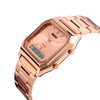 SKMEI Hommes Montre électronique numérique Mode double heure Affichage de la semaine de la semaine Réveil Rétro-éclairage 3ATM Montres de mode masculines étanches Bracelets pour hommes pour la vie"idienne Affaires Famille Amis Cadeaux