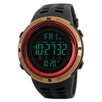 SKMEI Hommes Sport Montres Compte À Rebours Double Temps Montre Alarme Chronographe Numérique Montres 50 M Étanche Relogio Masculino