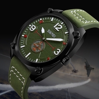 SKMEI Mode Casual Quartz Montre 3ATM Résistant à L