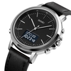 SKMEI montre homme minimalisme montre numérique analogique avec chronomètre d