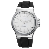 SKONE Fashion Silicone Quartz Analogique Luminous Men Watches 30M homme résistant à l