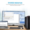 Sélecteur KVM 4K AIMOS HDMI Sélecteur KVM 2 en 1 sortie Clavier Souris Contrôleur de synchronisation d
