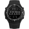 SMAEL 1342 Montre de sport multifonctionnelle pour hommes femmes à la mode 50M étanche électronique numérique unisexe montre-bracelet avec affichage lumineux/alarme/semaine/date/mois
