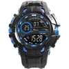 SMAEL 1610 Montre de sport multifonctionnelle résistante aux chocs pour hommes,  femmes,  montre-bracelet unisexe à la mode avec 50M étanche/lumineux/alarme/chronomètre/semaine/affichage de la date