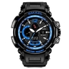 SMAEL 1702 montre-bracelet numérique à quartz pour hommes à la mode montre de sport multifonctionnelle avec 50M étanche/lumineux/alarme/chronomètre/semaine/Date