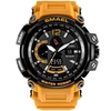 SMAEL 1702 montre-bracelet numérique à quartz pour hommes à la mode montre de sport multifonctionnelle avec 50M étanche/lumineux/alarme/chronomètre/semaine/Date