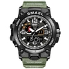 SMAEL nouvelle montre authentique mode sport multifonctionnel montre électronique hommes étanche gros GAJ0302 noir argent GAJ0302