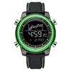 SMAEL SL-1556 Montre unisexe multifonction élégante et simple montre électronique numérique pour hommes femmes 50M montre-bracelet de sport de plein air étanche avec alarme/semaine/date/chronographe/affichage à lumière froide