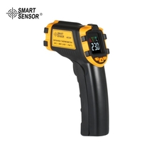 SMART SENSOR -50 ～ 390 ℃ 12: 1 Mini thermomètre infrarouge numérique portable sans contact