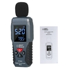 SMART SENSOR Mini Sonomètre numérique Affichage LCD Écran de mesure du bruit Instrument de mesure du bruit Decibel Testeur 30-130dBA ST9604