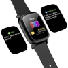 Smart Sport Band Front Poignet Thermomètre Fitness Tracker Bracelet Montre Intelligente Moniteur de Fréquence Cardiaque Bracelet Couleur Écran Étanche Rappel D