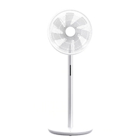 SMARTMI Ventilateur de sol debout 3 Ventilateur sans fil portable Accueil Ventilateurs sur pied DC 2800mAh Xiaoai Commande vocale Vent naturel avec télécommande BT 220V