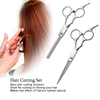 Smith Chu de coupe de cheveux Set thining cheveux Scissor cheveux Shear Kit pour adultes et enfants Haircut Outil de coiffure Salon