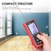 SNDWAY 120M Télémètre Laser Portable Télémètre Laser Numérique Portable Règle Électronique Infrarouge Intelligente de Haute Précision Règle Laser Instrument de Mesure de Distance