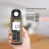 SNDWAY Numérique Lux Meter Affichage LCD Écran LCD de poche Automatique Illuminomètre Luminomètre Photomètre Luxmètre Light Meter 0-199 900 Lux avec mode de maintien Max / Min / Données