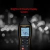 SNDWAY Sonomètre numérique LCD Sonomètre numérique Sonomètre Sonomètre 30-130dB Instrument de mesure du volume de bruit Surveillance de décibels Testeur avec pondération de fréquence A et C pour le test de niveau sonore