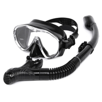 Snorkeling masque tuba ensemble anti brouillard plongée sous-marine tube de silicone tuba masque de natation masque de plongée