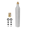 Sodawater 0.6L Bouteille Haute Bouteille Comprimée avec Recharge Adaptateur Soda Fil CGA320