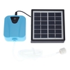Solaire / DC charge Oxygen oxygénateur de pompe à eau aérateur de bassin avec 1 Air Pierre Aquarium 2L pompe à air / min