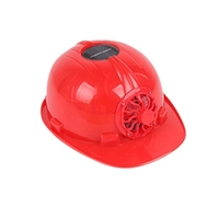 Solaire Propulsé Ventilateur De Refroidissement Casque De Sécurité Travail Casquette Dur Chapeau De Travail Sécurité Casque Dur ConstrucitonOutdoor Capuchons De Protection ABS Matériel Anti Fort Impact