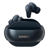 SONGX SX12 BT5.2 True Casque sans fil Casque à suppression active du bruit ANC Écouteur de musique avec micro Casque de sport Boîte de charge Contrôle tactile