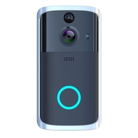Sonnette de porte de téléphone vidéo visuel M7 WiFi Sonnette intelligente sans fil