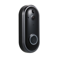 Sonnette de sécurité intelligente WIFI 1080P avec détection de mouvement PIR de nuit d
