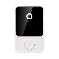 Sonnette vidéo intelligente 480P 2.4G WiFi et connexion APP Audio bi-vers