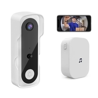 Sonnette vidéo intelligente maison sans fil WiFi sonnette caméra étanche extérieur Ding Dong sonnette