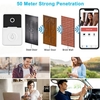Sonnette vidéo intelligente sans fil HD caméra PIR détection de mouvement alarme IR sécurité porte cloche Wi-Fi interphone pour maison appartement