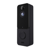 Sonnette vidéo sans fil 1080P Interphone visuel en temps réel Wi-Fi Bell vidéo
