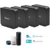 SonoFF 4PCS RF Pont ITEAD 433MHz Smart Home Wifi Commutateur Sans Fil