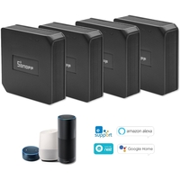 SonoFF 4PCS RF Pont ITEAD 433MHz Smart Home Wifi Commutateur Sans Fil