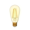SONOFF B02 F-A60 Ampoule à Filament LED Intelligente Wi-Fi Équivalent 60W Ampoule Vintage Edison Dimmable Tunable Blanc (2200K-6500K) 806LM E27 Base Antique en Verre Clair Style pour la Maison (Cyan)