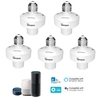 SONOFF SlampherR2 ITEAD WiFi Porte-lampe intelligent Porte-lampe sans fil RF de 433 MHz Porte-APP intelligent Contrôle de la voix Contrôle compatible avec Amazon Google,  Home / Nest E27 pour Maison intelligente