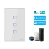 SONOFF T0US3C-TX Interrupteur mural intelligent WiFi 3 gangs
