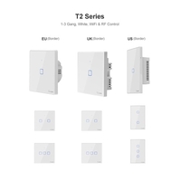 SONOFF T2UK3C-TX 3 Gang Smart WiFi Interrupteur D