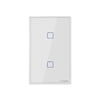 SONOFF T2US2C-TX Interrupteur mural intelligent WiFi 2 gangs
