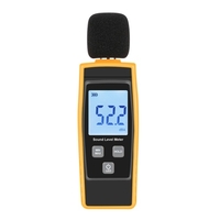 Sonomètre numérique LCD Compteurs DB 30-130dBA Outil de mesure du Volume sonore Testeur de surveillance des décibels avec Mode Max / Min / Maintien des données