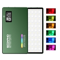 SOOPHO P10 RGB LED Panel Lights Video Fill Light Full Color Camera Light CRI95 + 12 modes d