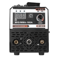 Soudeurs MIG MMA 2en1 Dioxyde de carbone Gaz à soudage manuel et à bouchage à double usage IGBT Onduleur à courant direct Soudeurs à courant direct Mécanisme d