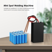 Soudeuse par points Portable avec stylos de soudage 6 engrenages réglable 5000mAh Rechargeable Mini Machine de soudage par points petite soudeuse de batterie au Lithium tenue dans la main pour la réparation de bricolage à la maison domestique