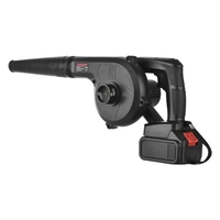 Souffleur de feuilles sans fil léger avec chargeur de batterie 21 V pour les débris d