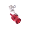 Sound Turbo sifflet échappement échappement Blow-off Valve aluminium taille M rouge