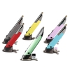 Souris à stylet optique sans fil 2.4G + BT3.0 + 5.0 à trois modes 800/1200 / 1600DPI Souris à stylet de poche rechargeable pour PC ordinateur portable violet