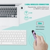 Souris à stylo optique sans fil 2.4G + BT3.0 + 5.0 à trois modes 800/1200 / 1600DPI Souris à stylo de poche rechargeable pour ordinateur portable PC gris