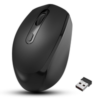 Souris de bureau ergonomique sans fil M107 2.4G avec DPI réglable à 3 vitesses intégré 500mAh batterie au lithium Rechargeable