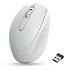Souris de bureau ergonomique sans fil M107 2.4G avec DPI réglable à 3 vitesses intégré 500mAh batterie au lithium Rechargeable