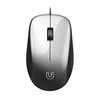 Souris de bureau filaire uFound U-69 Souris alimentée par USB Souris de bureau 1000DPI pour la maison / bureau argent